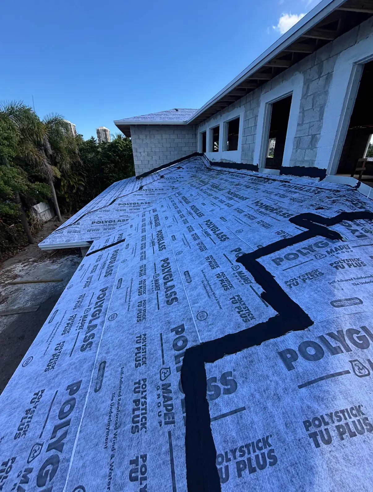 Palm Beach New Construction Roof