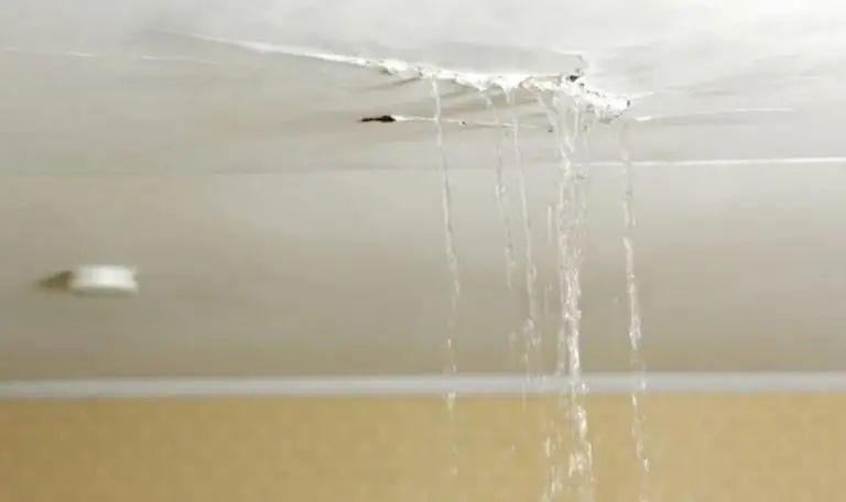 how to fix a leaking roof from the inside