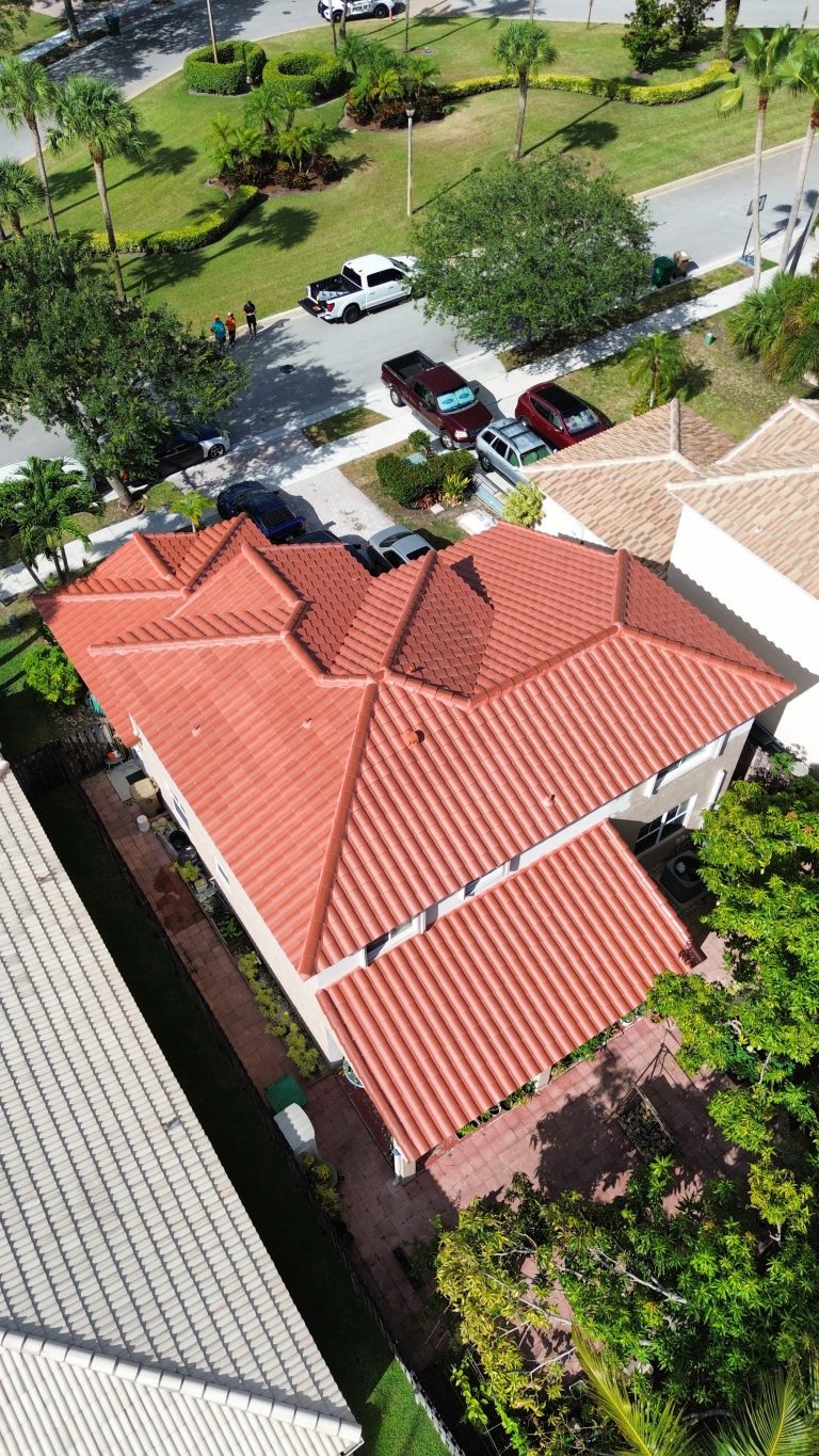 Tile Roof Replacement - Davie, Florida.