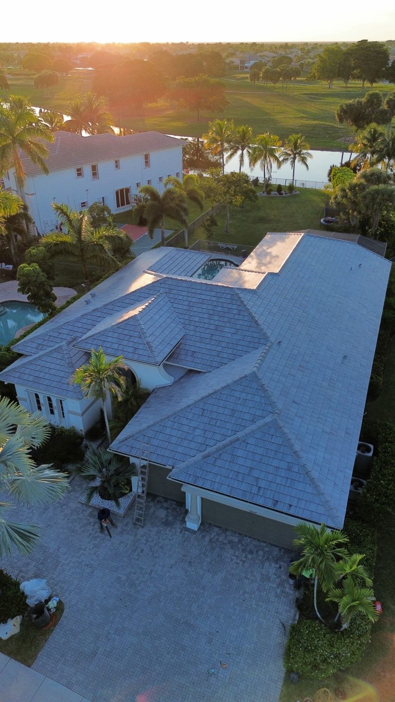 Tile Roof Replacement - Parkland, Florida.