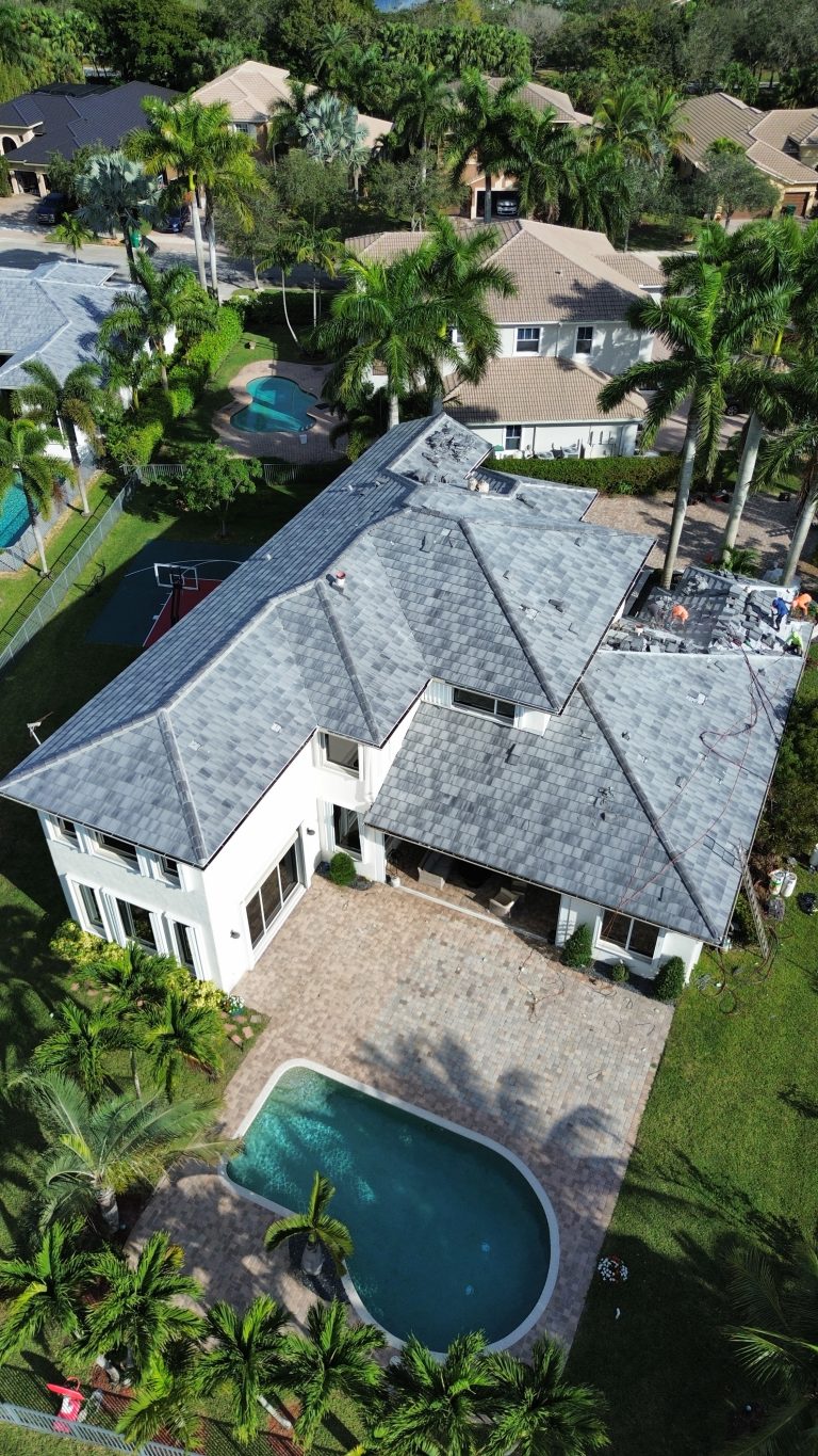 Tile Roof Replacement - Parkland. Florida.