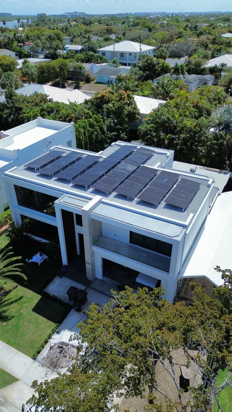 Flat Roof New Construction + Waterproofing - West Palm Beach, Florida.